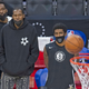 Kevin Durant was out yesterday for the Nets against the Sixers. Kyrie Irving was available, but could not defeat the first-place Philly squad on his own.